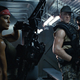Vasquez and Drake holding a few M56 Smart Guns in James Cameron’s Aliens. Image: Fox